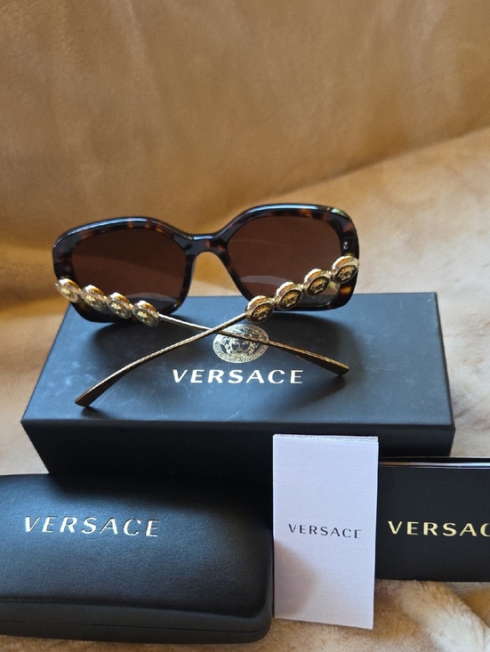 Versace Women\'s Tortoiseshell Sunglasses - Brown Lenses main image 5